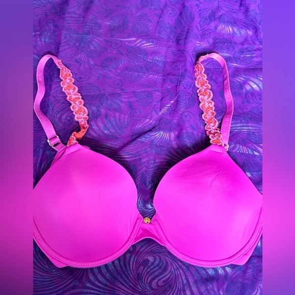 BRA Natori Violet 36B Underwire Plunge 732080 opaque 3422 HP - Picture 5 of 13